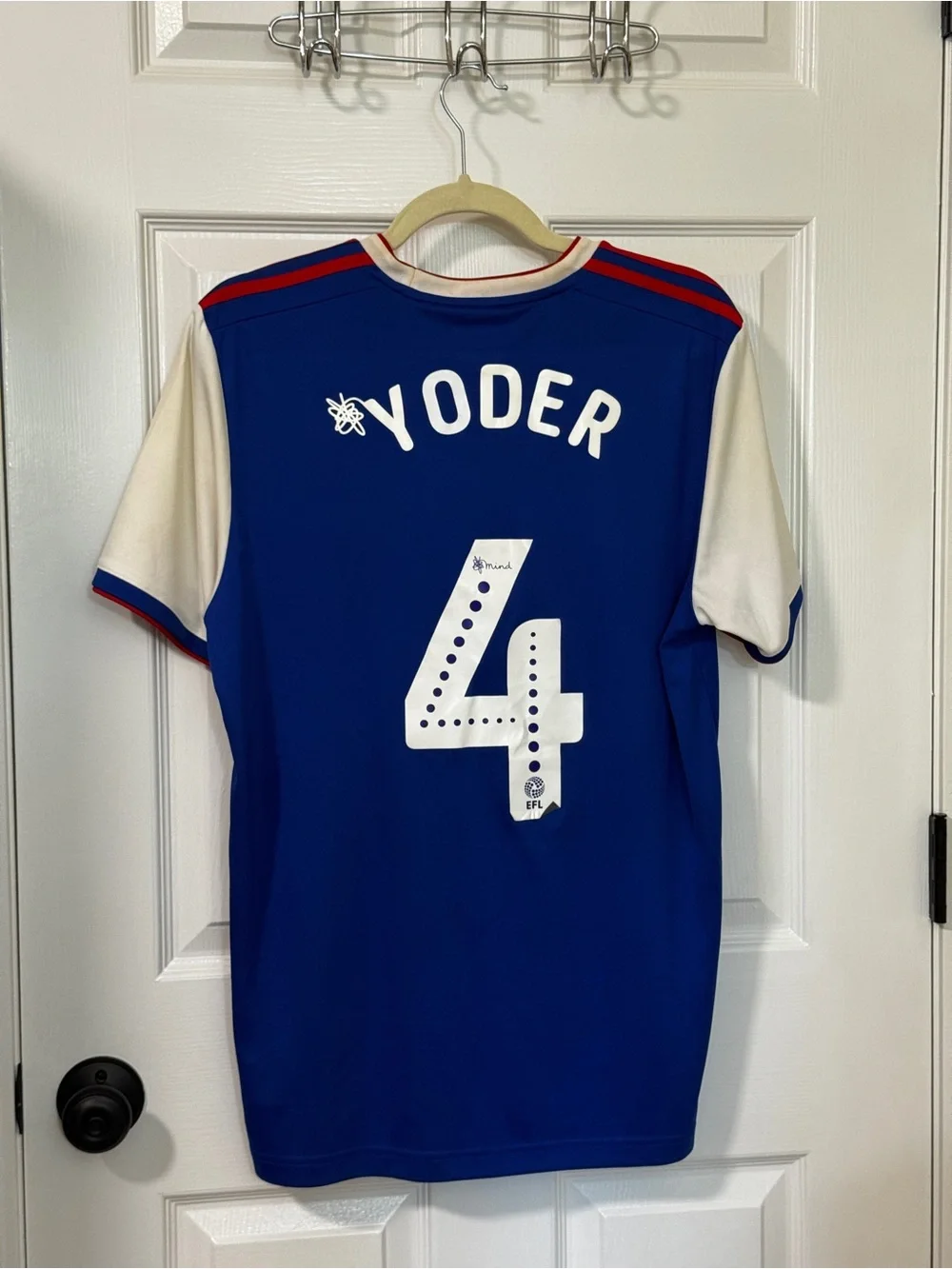 adidas Ipswich Town Soccer/Football Jersey